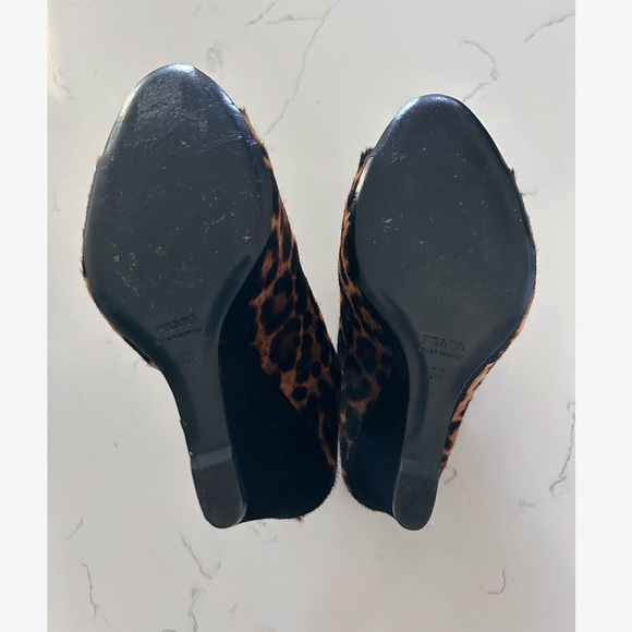 Prada
Leopard-Print Combo Wedge Slide - Picture 6 of 7